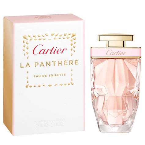 cartier la panthere eau de toilette 3 piece set|la panthere cartier body lotion.